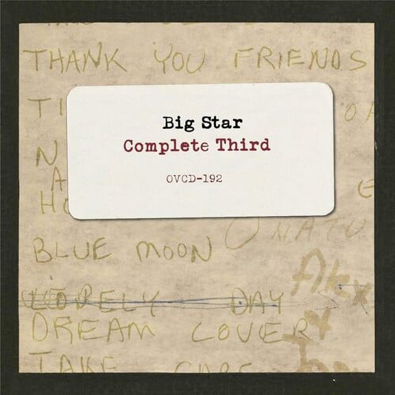 Big Star - Complete Third - Music & Performance - CD