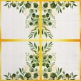 thumbnail image 2 of Zelten Colored Paper Party Napkins, 20 Count Shabby Chic for Wedding, Inner, Tea Party, Decoupage, Green Leaves, 2 of 8