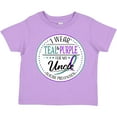 thumbnail image 3 of Inktastic Suicide Prevention I Wear Teal and Purple for My Uncle Boys or Girls Toddler T-Shirt, 3 of 5