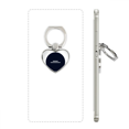 thumbnail image 1 of white music half rest note black ph  stand holder heart bracket universal support, 1 of 3
