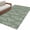 Green, variant on Light Blue Botanical Round Area Rug 4Ft Washable Circle Rugs for Bedroom Dining Room, Pastoral Elegant Spring Floral Non-Slip Carpet Floor Mats Indoor Outdoor Carpet Runner Aesthetic Home Decor