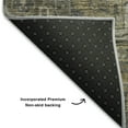 thumbnail image 3 of Addison Rugs Mayfield Washable Traditional Oriental Chocolate Rectangle Rug, 10' x 14', 3 of 6
