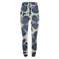 thumbnail image 4 of Black Women's Leggings, Women'S Autumn And Winter Leggings Artistic Splash Printed Soft Stretchy Pants,Women's Legging XXL, 4 of 4