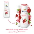thumbnail image 5 of Dove Women's Body Wash Rejuvenating Pomegranate & Hibiscus Gentle Skin Cleanser All Skin, 20 oz, 5 of 15