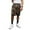 Olive Camo, variant on Victorious Men's Basic Athletic Mesh Basketball Shorts with Pockets, up to 5X