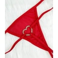thumbnail image 4 of Rhinestone Heart Thong Sheer, 4 of 4