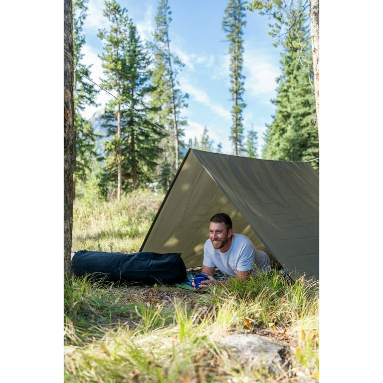 Stansport Heavy Duty Rip-Stop Tarp 10' x 12' - O.D. Green