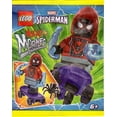 thumbnail image 2 of LEGO Superheroes Spider-Man: Miles Morales Minifigurine Planche à Roulettes Explosions de Toile, 2 of 5