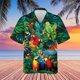 thumbnail image 3 of Camisa con estampado 3D de loro floral más nueva, camisas de moda para hombres y mujeres, camisas hawaianas de manga corta con botonadura sencilla, blusa, ropa para hombres, 3 of 4
