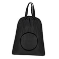 thumbnail image 2 of Bolsa de lavandería de viaje, bolsa para ropa sucia, resistente a desgarros, eficiente y de alta resistencia con cordón para viajes, hogar y maleta. negro, 2 of 8