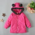 thumbnail image 2 of amelAEA Baby Boy Girl Hoodies Jacket Zipper Up Cute Sweatshirt Coat Long Sleeve Fleece Winter Warm Tops, 2 of 7
