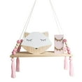 thumbnail image 2 of EIMELI Hanging Board Tassels Multifunctional Wood Especial Hanging Bracket for Living Room, 2 of 8