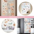 thumbnail image 4 of KAHSHEEN Animals Wall Decals for Kids - Jungle Woodland Animal Wall Stickers, Cute Peel and Stick Removable Window Decals, Stickers for Baby Nursery Home Classroom Kids Bedroom Living Room Wall Decor, 4 of 10