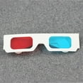 thumbnail image 4 of Universal Anaglyphe Papier Carton Rouge Bleu Cyan Lunettes 3d Lunettes de Cinéma, 4 of 8