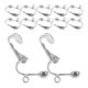 thumbnail image 1 of unbranded 100Ud Clips Para Pendientes De Cobre Plateados Convertidores Para Crear Joyas Sin Perforación Accesorios DIY, 1 of 8