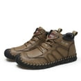 thumbnail image 6 of Men's Ankle Boots - Stylish Winter Stiefeletten for Outdoor Casual Wear and Travel, 6 of 9