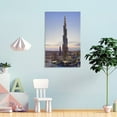 thumbnail image 4 of Burj Khalifa Dubai United Arab Emirates Room Aesthetic Poster Print Art Wall Painting Canvas Posters Gifts Modern Bedroom Decor 08x12inch(20x30cm), 4 of 6