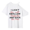 thumbnail image 4 of Camiseta para mujer Tops de verano Ropa femenina de moda Camiseta con cuello redondo para uso diario M, 4 of 8