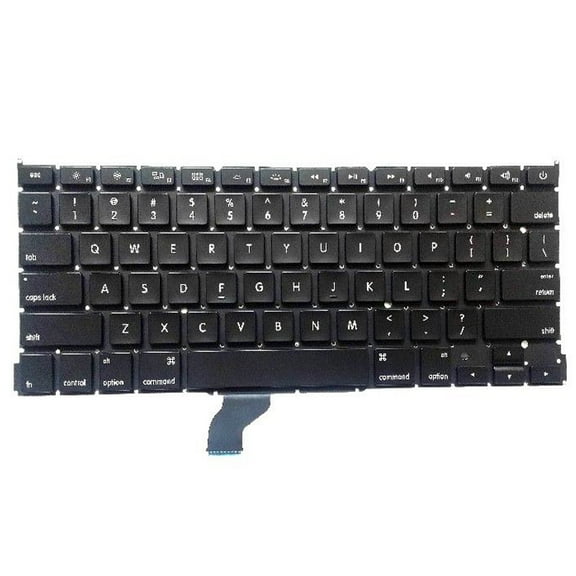 Replacement Keyboard US English Compatible With Apple MacBook Pro A1502 (Late 2013 - Early 2015)