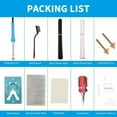 thumbnail image 4 of Plastic Welder Kit 80W Car Welding Repair for Bumper Kayak Solder Rework Station Heat Tool US Plug, 4 of 5