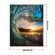 thumbnail image 2 of Pintura al óleo digital de bricolaje paisaje marino atardecer pintura de lienzo sin marco cuadro al óleo de pared de oficina en casa Scienceny HA5646-00B, 2 of 6