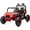 Red, variant on Hikiddo 24V 10Ah Ride on Toys for Big Kids, 2-Seater Kids UTV Electric Car w/ Remote, 4*200W Motors, Red