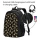 thumbnail image 2 of Easygdp Christmas Gold Deers Mochila para Laptop de Viaje con Puerto USB, Mochila para Laptop con Puerto de Carga USB para Mujeres y Hombres, 2 of 7