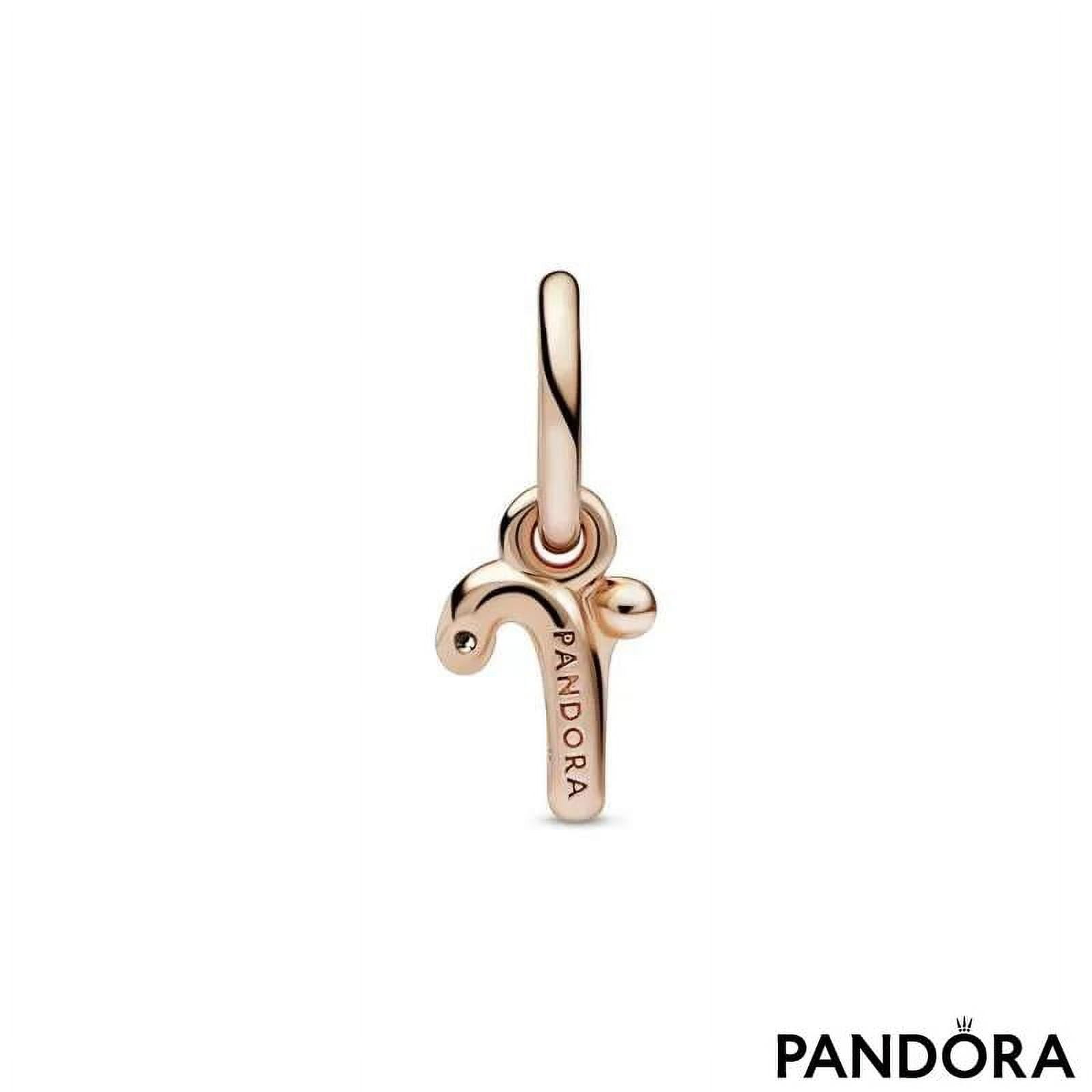 Pandora Letter R Script Alphabet Dangle Charm