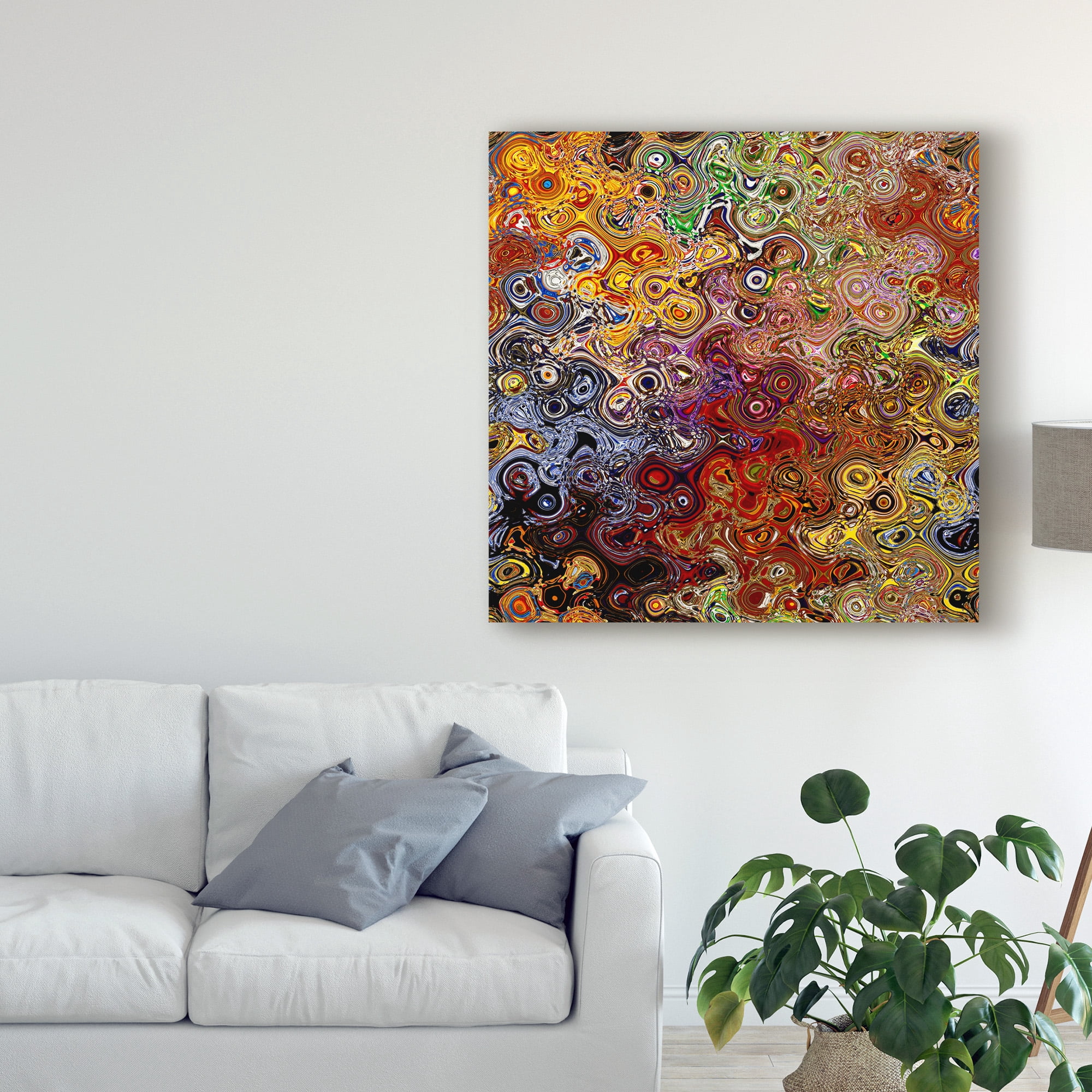 Trademark Fine Art 'Asian Tassles 5' Canvas Art by American School