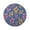 A Simple Flat Vector Illustration, variant on Round Placemat Heat Resistant & Wrinkle-Free Dining Table Decor Placemat For Home & Weddings Soft Colors Simple Lines