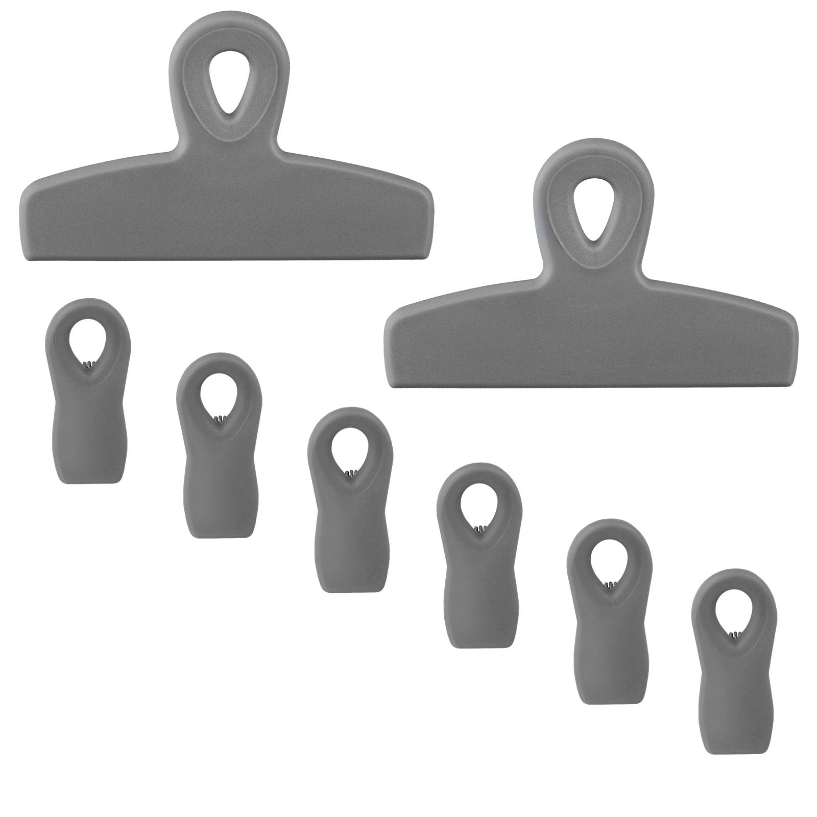 Cook with Color Chip Clips for Bags Bag Chips Set of 8