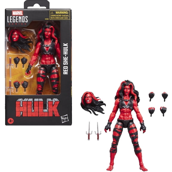 Hasbro Collectibles - Hulk Comics - Marvel Legends - Red She-Hulk Action Figure