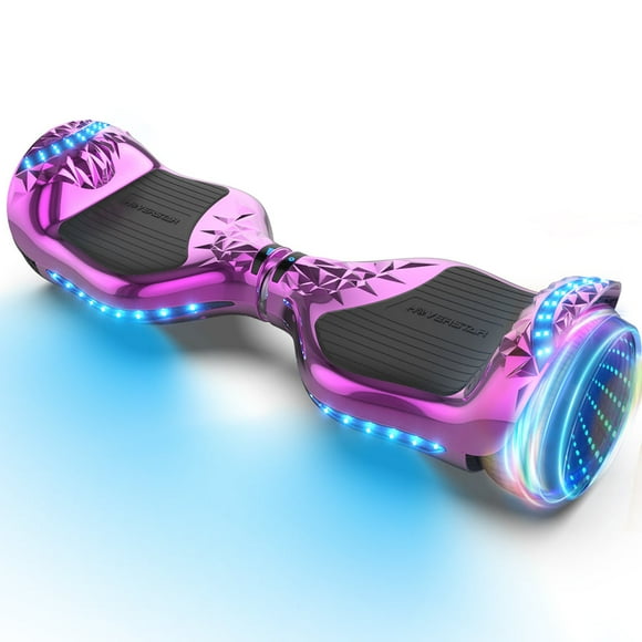 Hoverboard de rueda de luz de cristal, LBW30 nueva versión de Bluetooth Hover Board, cromo y diseño de Color, patinete eléctrico de autoequilibrio HOVERSTAR LBW30