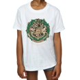 thumbnail image 3 of Harry Potter Girls Christmas Wreath Cotton T-Shirt, 3 of 5