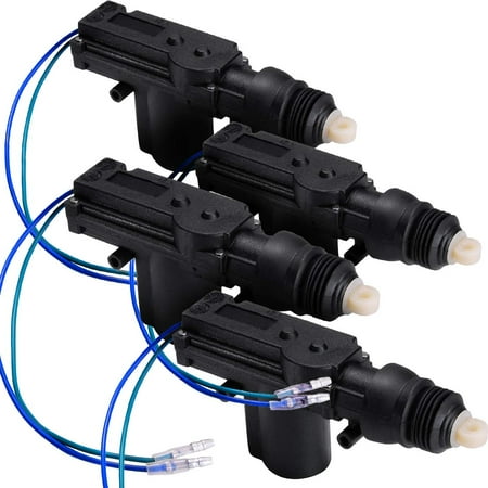 - Zone Tech 4-Pack Universal High Power Door Lock Actuator - Heavy Duty Durable High Power Door Lock Actuator