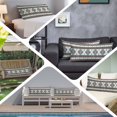 thumbnail image 6 of Turquoise Red Boho Body Pillow Covers 20"x60", Southwestern Ethnic Aztec Retro Geometric Soft Brushed Breathable Throw Pillow Covers, Pillowcase with Zipper for Couch Sofa Bedroom Living Room, 6 of 9