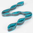 thumbnail image 2 of （Blue）Yoga Strap, Stretching Strap, Loop For Flexibility, Multi-loop Stretch, 2 of 5