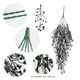 thumbnail image 4 of Billuyoard 2 piezas de plantas colgantes de imitación para decoración fácil de mantener y duraderas plantas artificiales negro 2 Type3 NO3, 4 of 6