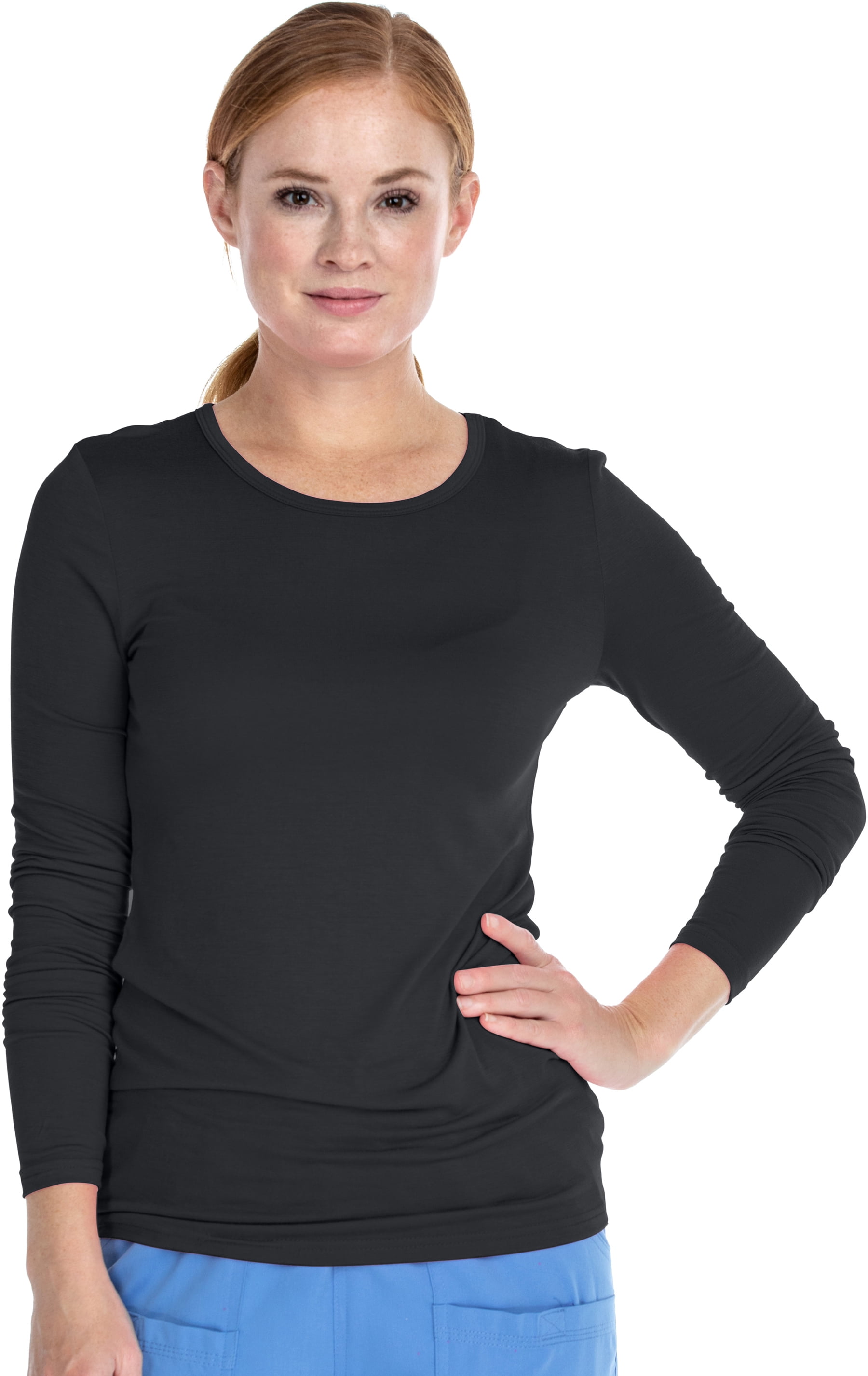 MediChic Scrubs Stretch Comfy Under Scrub T-Shirt, Available in Five ...