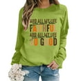 thumbnail image 2 of Christian Sweatshirts for Women 2025 And All My Life You Have Been Faithful Sweatshirt Pullover Tops, 2 of 8