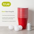 thumbnail image 3 of True XL Beer Pong Set with Jumbo Party Cups, Drinking Games for Adults, 3 of 5