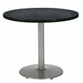 thumbnail image 2 of KFI 30" Table Ronde avec Base Ronde en Argent de Qualité Commerciale Fabriquée aux États-Unis, 2 of 3