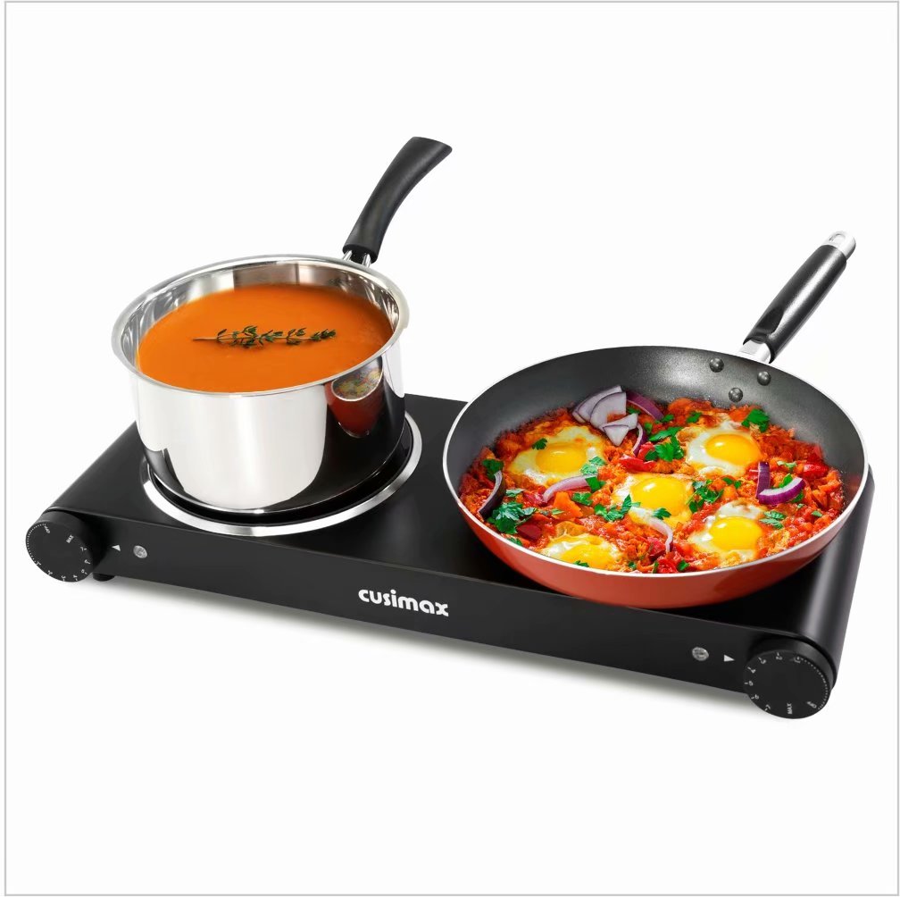 Cusimax CMIPB180 Ceramic Hot Plate Portable Electric Cooktop Burner
