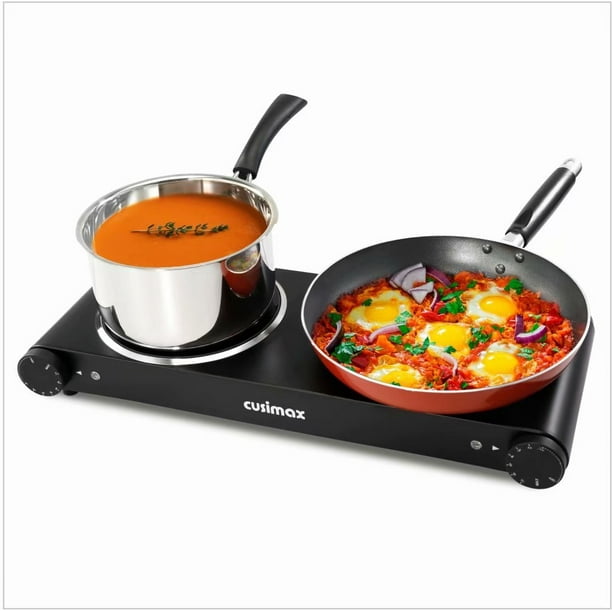 Cusimax CMIPB180 Ceramic Hot Plate Portable Electric Cooktop Burner