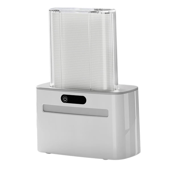 Dispensador automático de hilo dental Contenedor de soporte de hilo dental Inducción inteligente Gris