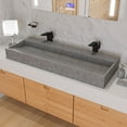 thumbnail image 4 of ALFI brand ABCO1019 4 Piece Solid Concrete Gray Matte Bathroom Accessory Set, 4 of 10