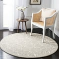 thumbnail image 5 of SAFAVIEH Micro-Loop Asteria Oriental Area Rug, Light Grey/Ivory, 6' x 9', 5 of 9