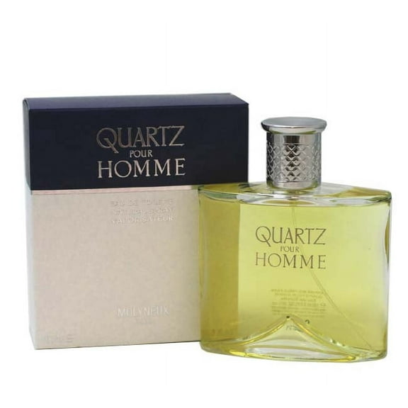 Quartz Eau De Toilette Spray 3.3 Oz / 100 Ml