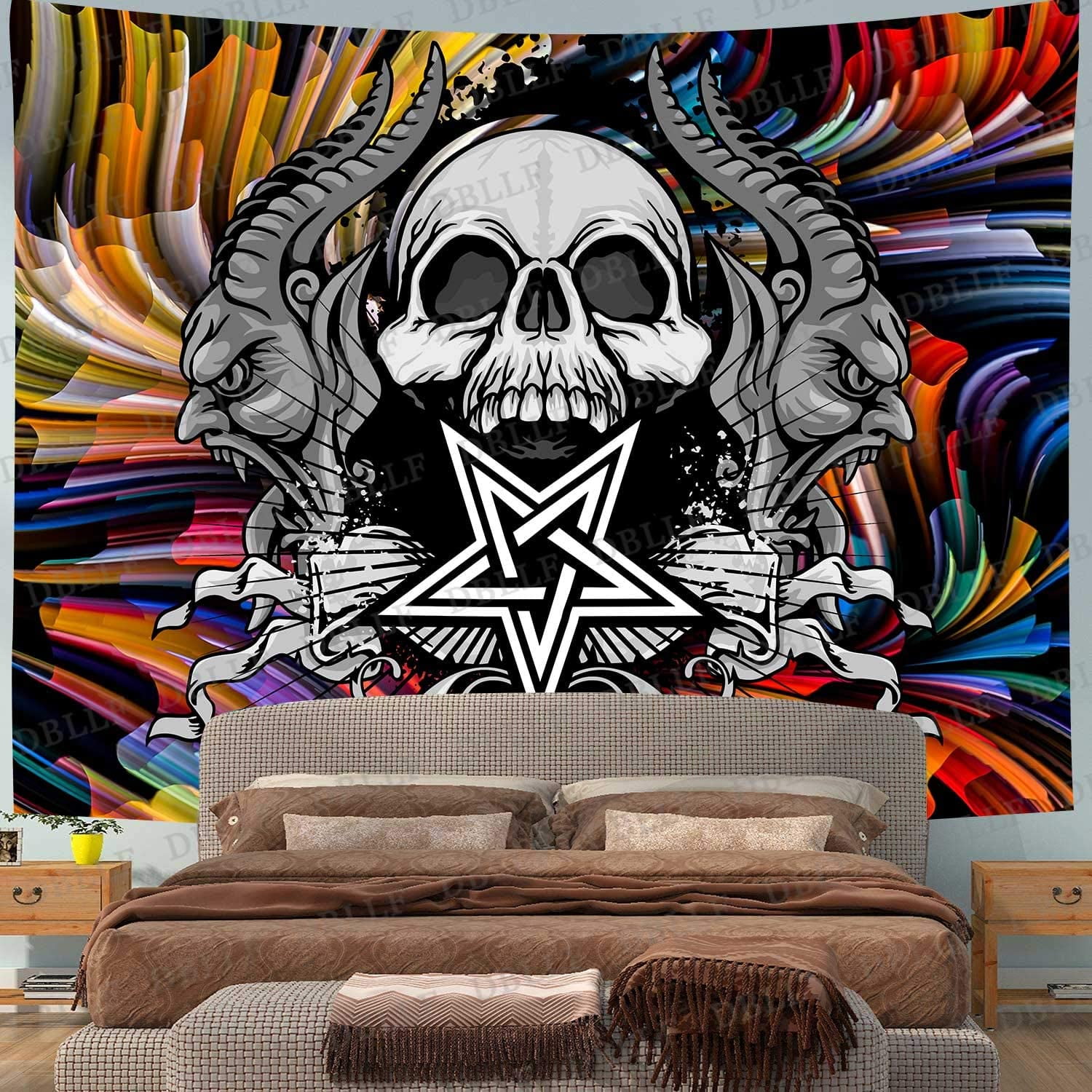 Wiccan wall tapestry hotsell