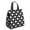 Black White Baseball, variant on Baseball Patchwork Pattern Insulated Lunch Bag for Women & Adults,Large Portable Soft Cooler Lunch Bag,Thermal Food Storage Tote with Pearl Cotton,8.66L,8.75x5.75x9.5 Inch